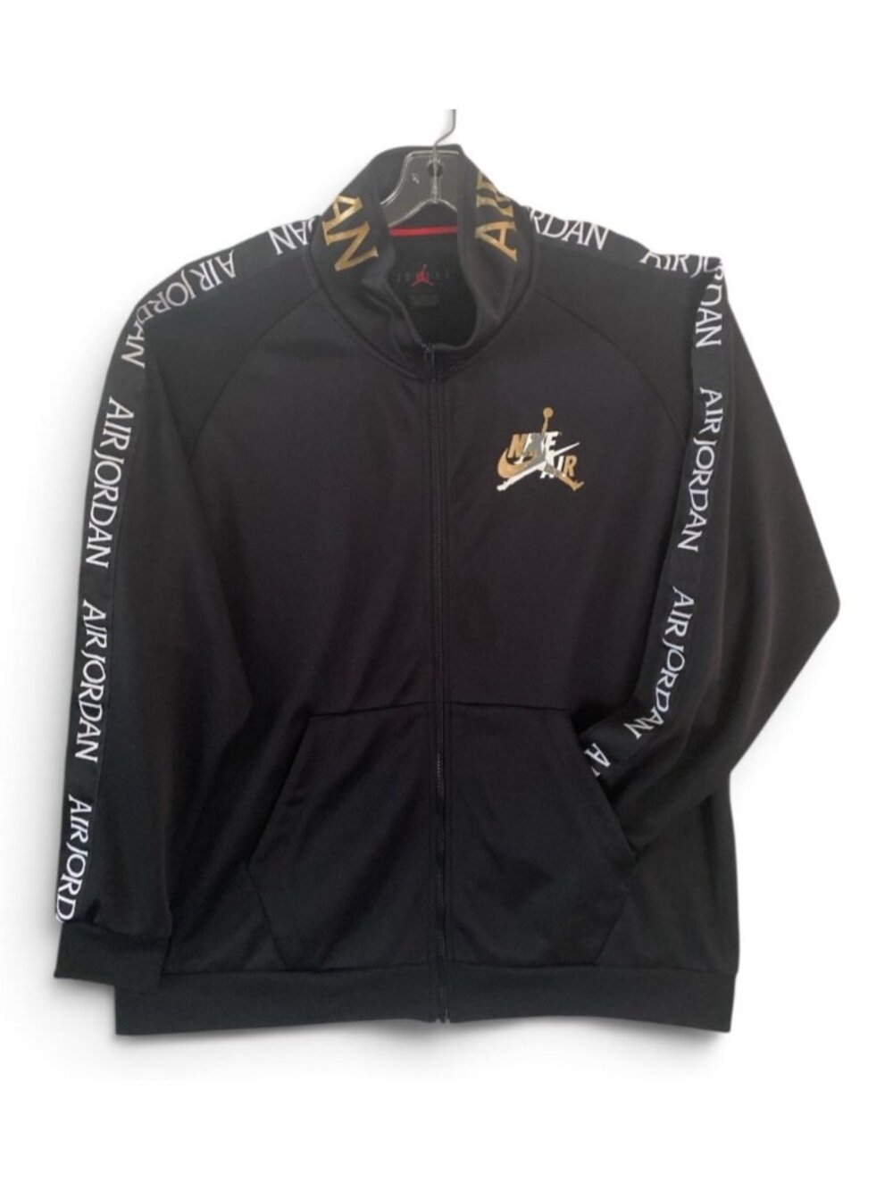 Nike Air Jordan Jumpman Classics Men’s Tricot Track Jacket 2XL BLACK